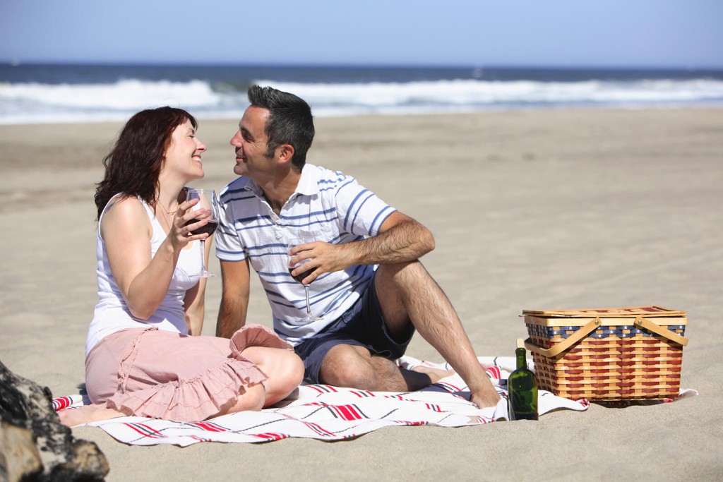 budget dating strand picknick